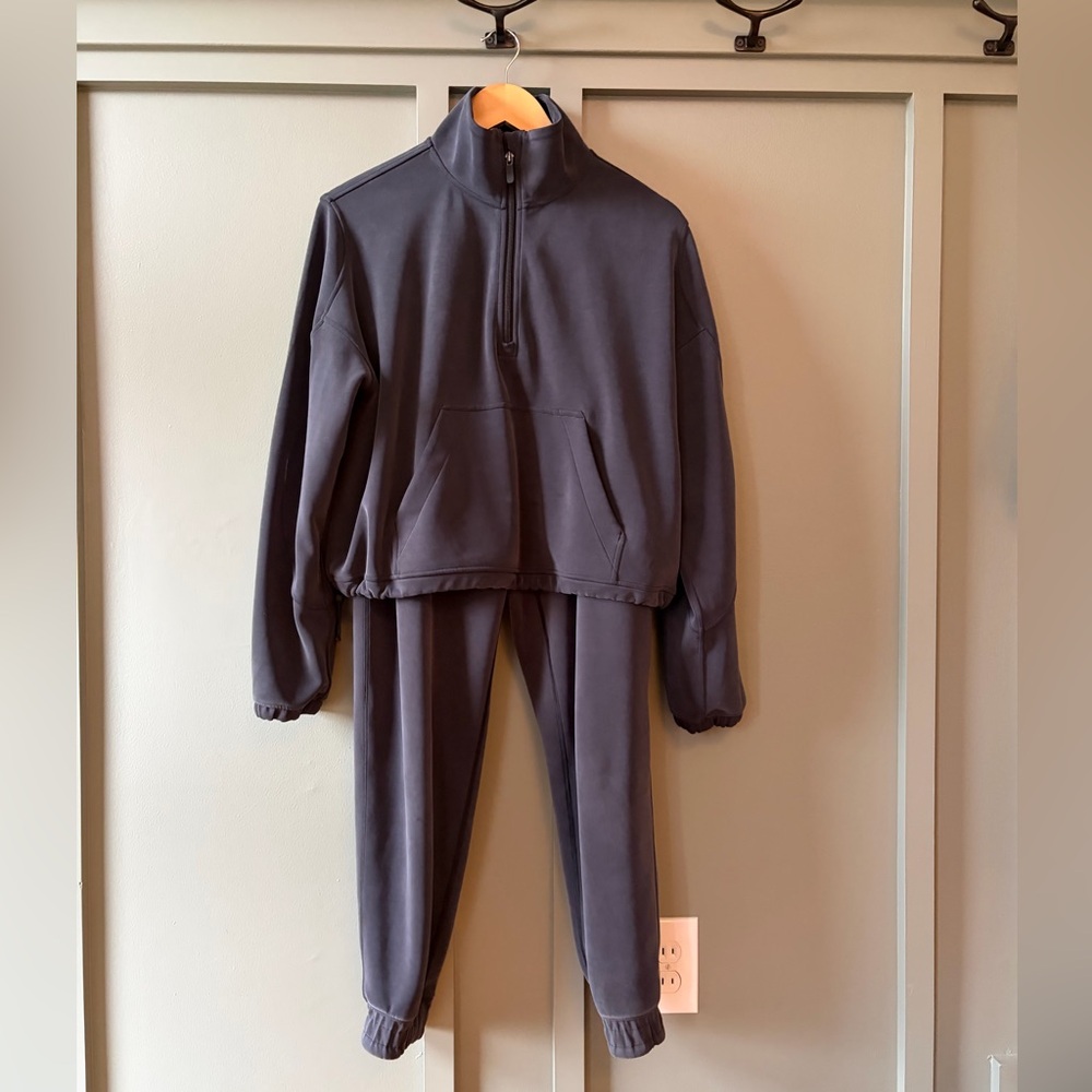 Softstreme jogger & half zip set (brushed softstreme)